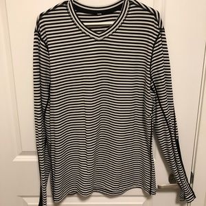 Long Sleeve Lululemon Stripped Tee